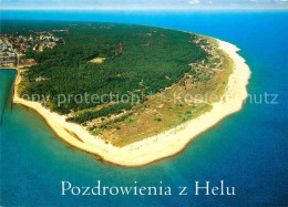 72855719 Pozdrowienia Fliegeraufnahme Leuchtturm  Pozdrowienia - Pologne