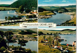 72855706 Diemelsee Badestrand Fliegeraufnahme Gesamtansicht  Diemelsee - Altri & Non Classificati