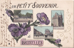 Bruxelles - Brussel :  1910   Avec Timbre - Bruselas (Ciudad)