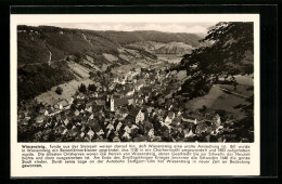 AK Wiesensteig, Panoramablick Vom Berg Aus Gesehen  - Other & Unclassified