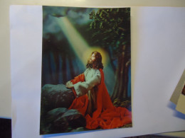 GREECE    POSTCARDS  3D  ΕΥΧΕΣ   CHRIST - Grèce