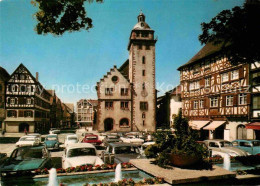 72855625 Mosbach Baden Fachwerk Marktplatz Mosbach - Mosbach