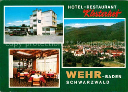 72855567 Wehr Baden Hotel Restaurant Klosterhof Wehr - Sonstige & Ohne Zuordnung