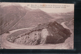 Cpa 66 Route Du Col De Puymorens Versant Pyrénées Orientales, La Grande Boucle - Otros & Sin Clasificación