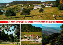 72855532 Schanze Sauerland Wassertreten Partie Am See Kuehe Schanze Sauerland - Schmallenberg