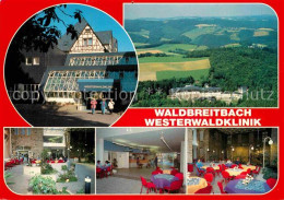 72855494 Waldbreitbach Wied Fliegeraufnahme Westerwaldklinik  Waldbreitbach - Altri & Non Classificati