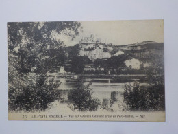 LES ANDELYS  Le Petit Andely  Vue Sur Chateau Gaillard Pris De Port Morin - Les Andelys