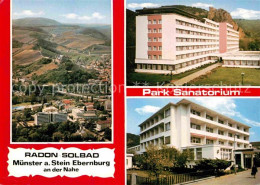 72855275 Bad Muenster Stein Ebernburg Panorama Park Sanatorium Bad Muenster-Eber - Altri & Non Classificati