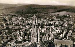 72855228 Marburg Lahn Universitaetsstadt Blick Vom Schloss Kirche Marburg - Marburg