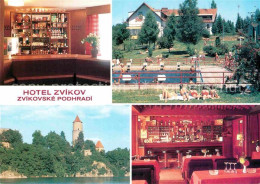 72855197 Zvikov Hotel Burg Bar Schwimmbad Tschechische Republik - Tchéquie