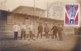 ALLEMAGNE BAVIERE HAMMELBURG CAMP DE PRISONNIERS CARTE PHOTO - Weltkrieg 1914-18