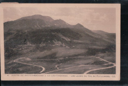 Cpa 66 Route De Bourg Madame à Ax Les Thermes, Les Lacets Du Col De Puymorens - Andere & Zonder Classificatie