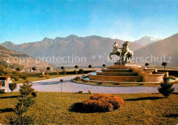 72855106 Vinschgau Val Venosta Denkmal Der Kraft Mit Schluderns  - Other & Unclassified