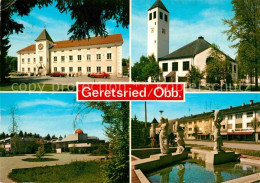 72854815 Geretsried Kirche Brunnen Geretsried - Geretsried