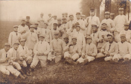 Carte Photo Cosne Groupe Militaire 30 Eme Compagnie - Cosne Cours Sur Loire