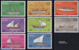 Oman 1996 Ships 8v, Mint NH, Transport - Ships And Boats - Barcos