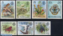 Seychelles 1980 Definitives 7v With Year 1980, Mint NH, History - Nature - Coat Of Arms - Animals (others & Mixed) - B.. - Other & Unclassified