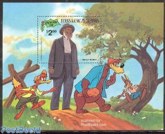 Turks And Caicos Islands 1981 Christmas, Disney S/s, Mint NH, Religion - Christmas - Art - Disney - Weihnachten