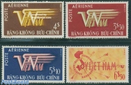 Vietnam, South 1952 Airmail 4v, Mint NH, Various - Maps - Geographie