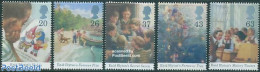 Great Britain 1997 Enid Blyton 5v, Mint NH, Art - Children's Books Illustrations - Otros & Sin Clasificación