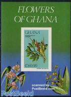 Ghana 1984 Flowers S/s Imperforated, Mint NH, Nature - Flowers & Plants - Other & Unclassified