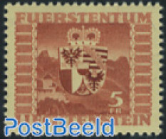 Liechtenstein 1947 Definitive 1v, Mint NH, History - Coat Of Arms - Unused Stamps