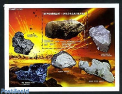 Madagascar 1998 Minerals S/s, Mint NH, History - Geology - Andere & Zonder Classificatie