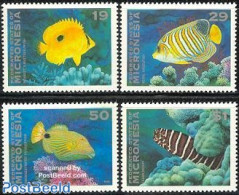 Micronesia 1993 Fish 4v, Mint NH, Nature - Fish - Vissen