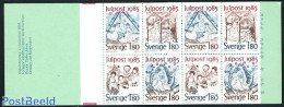 Sweden 1985 Christmas Booklet, Mint NH, Religion - Christmas - Stamp Booklets - Ongebruikt