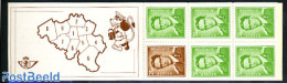 Belgium 1970 Definitives Booklet 5x3.50+1x2.50, Mint NH, Stamp Booklets - Nuevos