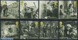 Great Britain 2010 Britain Alone 8v, Mint NH, History - Performance Art - Transport - Various - Churchill - Militarism.. - Nuovi