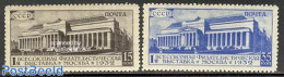 Russia, Soviet Union 1932 Philatelic Exposition 2v, Unused (hinged), Philately - Nuovi