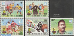 Chad 1978 Football Winners 5v, Mint NH, Sport - Football - Altri & Non Classificati