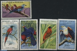 Senegal 1960 Birds 5v, Mint NH, Nature - Birds - Sénégal (1960-...)