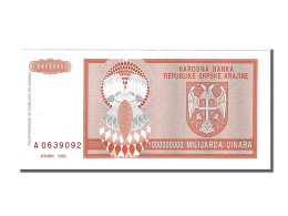 Billet, Croatie, 1 Milliard Dinara, 1993, NEUF - Croacia