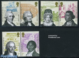 Great Britain 2007 Abolition Of The Slave Trade 3x2v [:], Mint NH, History - Transport - Various - History - Ships And.. - Unused Stamps