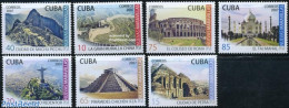 Cuba 2007 7 New World Wonders 7v, Mint NH, Various - Tourism - Ungebraucht