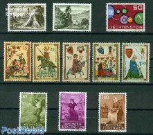 Liechtenstein 1961 Yearset 1961, Complete, 11v, Mint NH, Various - Yearsets (by Country) - Ungebraucht