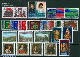 Liechtenstein 1982 Yearset 1982, Complete, 25v, Mint NH, Various - Yearsets (by Country) - Ungebraucht