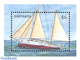 Grenada 2001 Ships S/s, Suhaili 1968, Mint NH, Transport - Ships And Boats - Ships