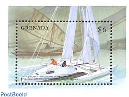 Grenada 2001 Gulf Streamer S/s, Mint NH, Transport - Ships And Boats - Ships