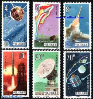 China People’s Republic 1986 Space Flights 6v, Mint NH, Transport - Ships And Boats - Space Exploration - Ongebruikt