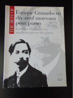 PARTITION ENRIQUE GRANADOS EN 19 MORCEAUX POUR PIANO SALABERT - G-I