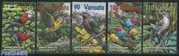 Vanuatu 2001 Birds 5v, Mint NH, Nature - Birds - Vanuatu (1980-...)