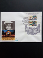 DEUTSCHLAND BLOCK 28 FDC(FIDACOS) CARL HAGENBECK BERLINER ZOO 1994 TIERE STEMPEL BONN - Andere & Zonder Classificatie