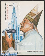 Mozambique 1988 Visit Of PopeJohn Paul II S/s, Mint NH, Religion - Pope - Religion - Päpste