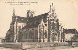 01-BOURG EN BRESSE EGLISE DE BROU-N°T5277-C/0193 - Autres & Non Classés