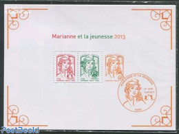 France 2013 New Marianne Stamps S/s, Mint NH - Ongebruikt