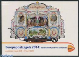 Netherlands 2014 Europa, Presentation Pack 500, Mint NH, History - Performance Art - Europa (cept) - Music - Ongebruikt