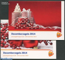 Netherlands 2014 Christmas, Newyear Presentation Pack 512a+b, Mint NH, Nature - Religion - Sport - Deer - Owls - Chris.. - Ungebraucht